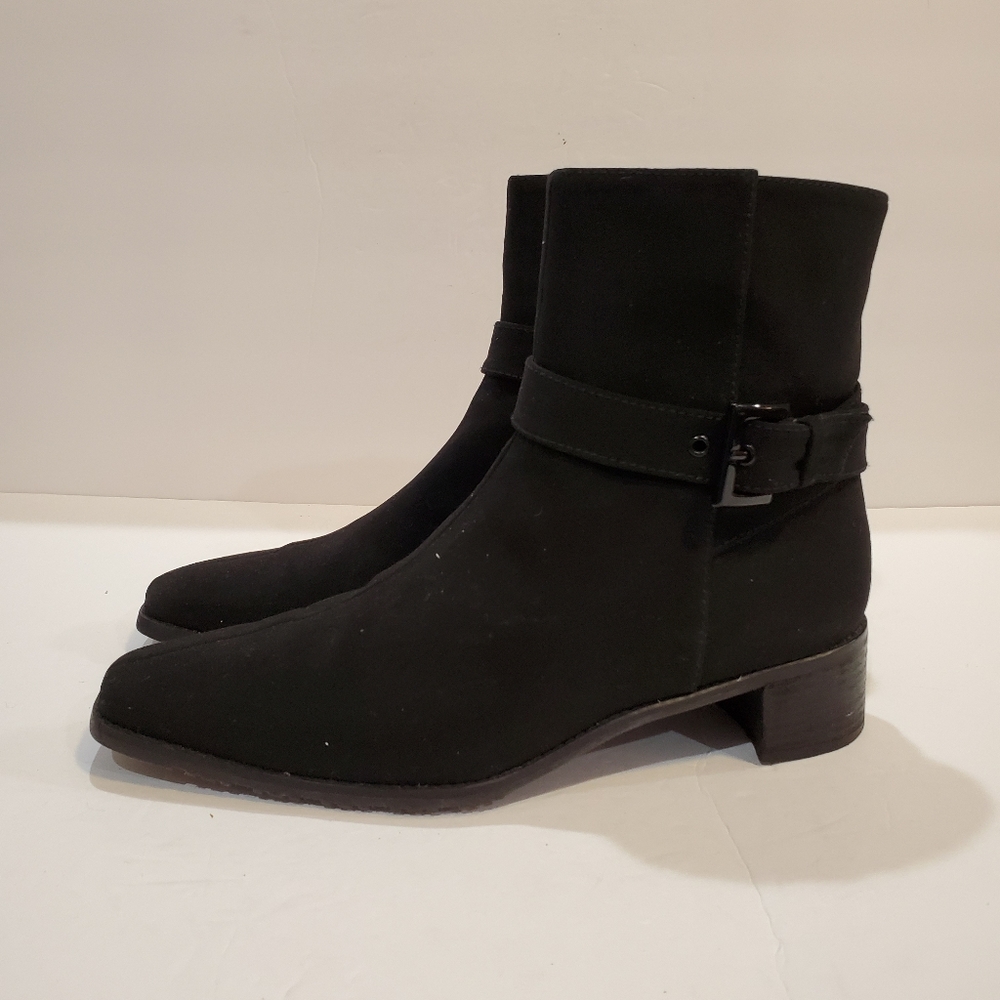 Stuart Weitzman Black Ankle Boots